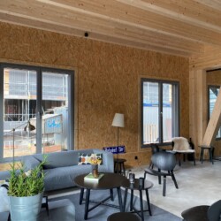 Loungebereich im Erdgeschoss